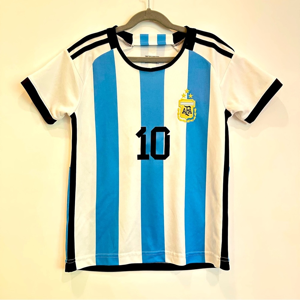AFA Messi 10 kids Jersey size 22 or S